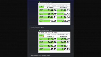 Problema de lentidão de SSD NMVe após a atualização e instalação do Windows 11 Moment 2. Fonte: neowin