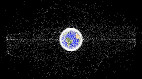 Lixo espacial entra na Terra e intriga moradores da Califórnia Lixo espacial entra na Terra e intriga moradores da Califórnia
