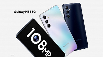 Galaxy M54 5G as cores