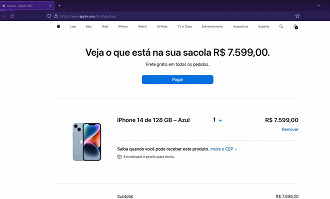 iPhone continues to sell on Apple's website in Brazil