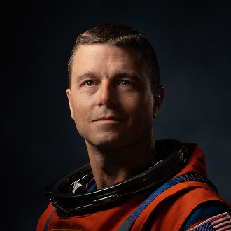 Comandante Reid Wiseman da missão Artemis II. Fonte: NASA Comandante Reid Wiseman da missão Artemis II. Fonte: NASA