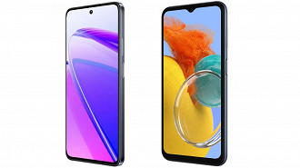 realme C55 vs Galaxy M14: tela