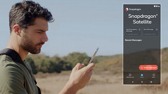 O que é o Snapdragon Satellite. Fonte: Qualcomm