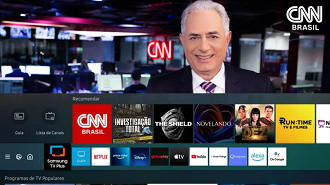 CNN Brasil é adicionado na grade de canais do Samsung TV Plus