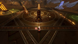 Genshin Impact: Como ligar o circuito e ativar a porta direita da máquina (Conforme a Luz do Khvarena Mostra)