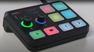 Streamer X, uma interface de áudio com uma placa de captura de video integrada. Fonte: Rode Streamer X, uma interface de áudio com uma placa de captura de video integrada. Fonte: Rode