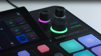 RodeCaster Duo. Fonte: Rode RodeCaster Duo. Fonte: Rode