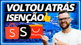 Governo volta atrás e vai manter isenção de $50; como fica o AliExpress? Governo volta atrás e vai manter isenção de $50; como fica o AliExpress?