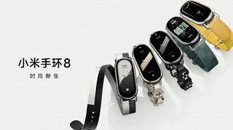 Xiaomi lança oficialmente a Mi Band 8 no mercado chinês. Fonte: Xiaomi