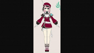 Possível aparência de Charlotte, personagem de Fontaine, em Genshin Impact 3.7. Fonte: Twitter
