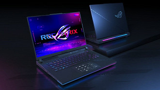 O novo ROG Strix G16 chega ao Brasil custando R$ 18 mil. Foto: ROG/Reprodução