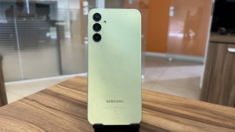 A bateria do Galaxy A14 é mais eficiente.