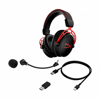 Novo headset HyperX Cloud Alpha Wireless. Fonte: HyperX