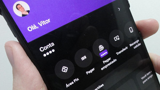 Pagando um boleto com cartão de crédito no aplicativo Nubank. Fonte: Vitor Valeri