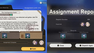 Botão despachar novamente em Honkai: Star Rail. Fonte: HoYoverse