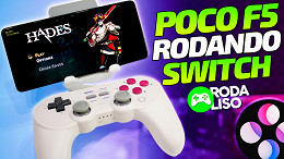 POCO F5 rodando jogos de NINTENDO SWITCH | Teste com Skyline Edge