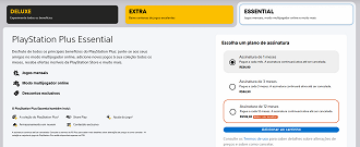 A Sony disponibiliza planos a partir de R$ 35,00 mensais ou R$ 199,90 anuais (Imagem: Playstation Plus/Divulgação)