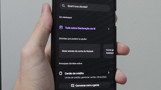 Passo 02 - Como conversar com o Nubank pelo chat no aplicativo. Fonte: Vitor Valeri