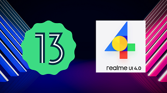 Ambos já vieram de fábrica com Android 13 e Realme UI 4.0