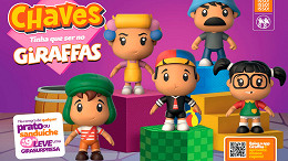 A turma do CHAVES chegou no Giraffas; veja os novos brindes