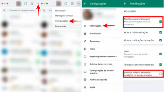 Como silenciar notificações no WhatsApp Web