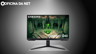 Quem comprar o Book 3 Ultra ganha esse Monitor Odyssey G40 de 27 polegadas Quem comprar o Book 3 Ultra ganha esse Monitor Odyssey G40 de 27 polegadas