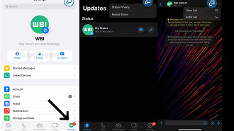 Novas alterações e recursos do WhatsApp beta para iOS. Fonte: WABetaInfo