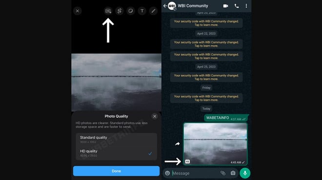 WhatsApp vai liberar o envio de fotos HD no iPhone