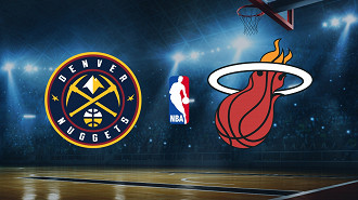 Onde assistir Nuggets x Heat ao vivo na NBA hoje?