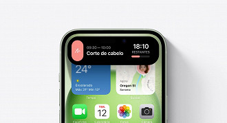 A ilha dinâmica agora faz parte de toda a família de iPhones, desde o modelo base até o Pro Max