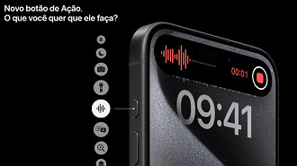 Novo botão de ação torna a vida dos usuários mais cômoda e com mais funções (Foto: Apple/Reprodução)