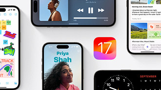 O iOS 17 trouxe alguns novos recursos e usuários de iPhones anteriores já podem atualizar para a versão oficial (Foto: Apple/Reprodução)
