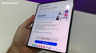 Galaxy Z Fold 4 vinco na tela