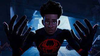 Miles Morales em Homem-Aranha: Através do Aranhaverso