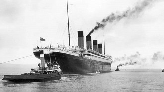 O Titanic tinha 269 metros de comprimento. (Foto: Getty Images/Reprodução)