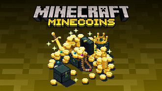 Minecoins são moedas virtuais para usar dentro do Minecraft