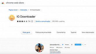 Crédito: Divulgação IG Downloader