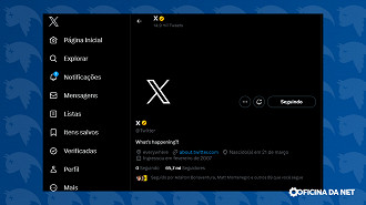Se você acessar o Twitter pelo computador, já verá a marca sendo explorada