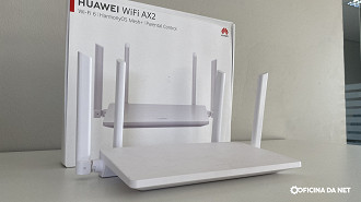 Roteador AX2 da Huawei, com Wi-Fi 6