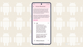 Desativar o Encontre meu dispositivo; Foto: Canal GNews no Telegram