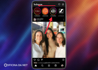 Passo 01 - Como desviar dos anúncios nos Stories do Instagram. Fonte: Vitor Valeri