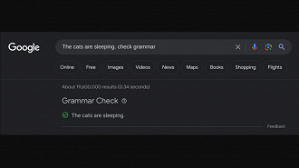 Google agora corrige sua escrita ao escrever na barra de buscas de seu site. Fonte: 9to5google