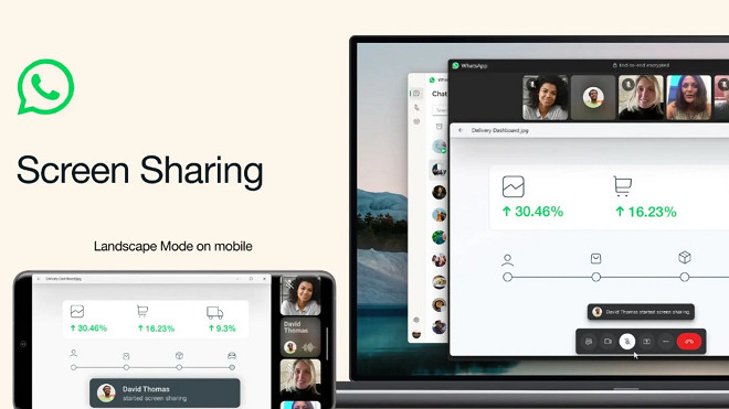 WhatsApp ganha compartilhamento de tela em videochamadas