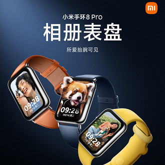 Banner promocional da Xiaomi Smart Band 8 Pro. Fonte: Xiaomi