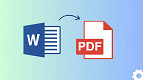 Como converter documentos Word (docx) em PDF usando o Google Docs