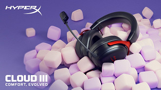 Headset gamer HyperX Cloud III é lançado no Brasil. Fonte: HP Inc