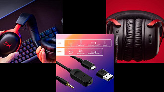 Características do Headset HyperX Cloud III que foi lançado no Brasil. Fonte: HPinc