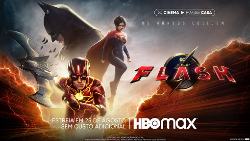 The Flashchega na HBO MAX em 25 de agosto