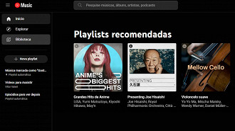 YouTube Music tem o catálogo de músicas mais variados de todos os serviços de streaming de música, graças as faixas dos usuários do YouTube. Fonte: Vitor Valeri