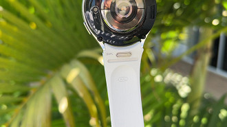 Botão de remoção da pulseira no Galaxy Watch 6